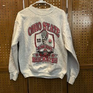 Women's Sweat Shirt Ohio State Rose Bowl 1997 Buckeyes Size Medium